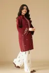 2 Piece - Lawn Full Embroidered Shirt And Trouser