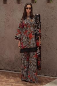 3 Piece - Unstitched Khaddar Stuff Digital Printed Suit With Printed Khaddar Shawl